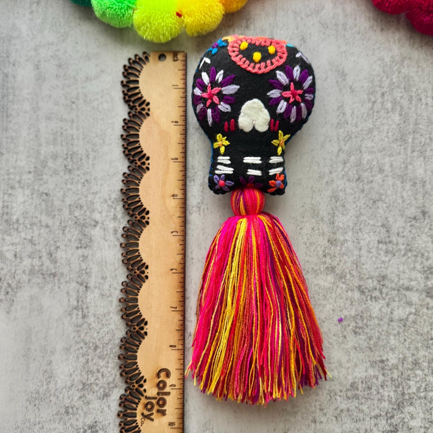 SURPRISE Sugar Skull Tassel – Dia de los Muertos Decor