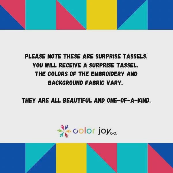 SURPRISE Sugar Skull Tassel – Dia de los Muertos Decor