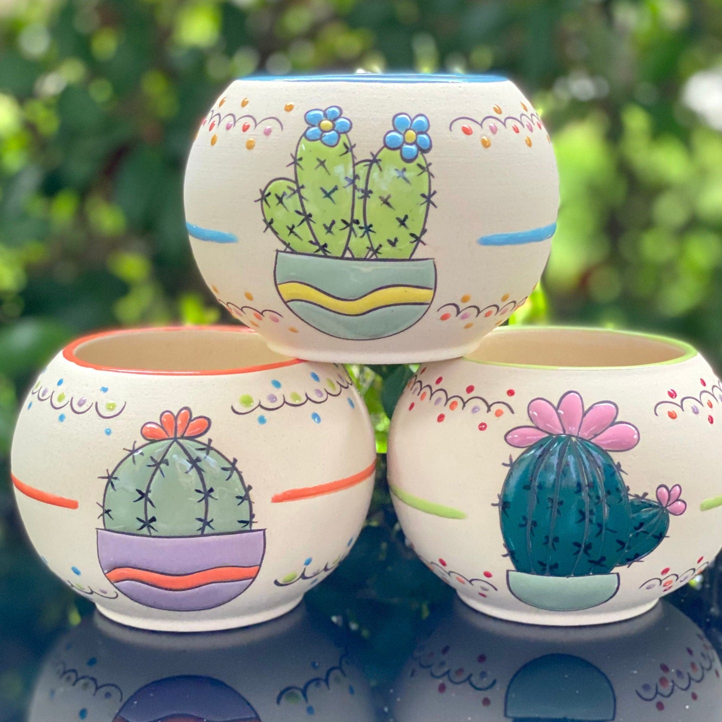 Mini Cactus Planter Pot