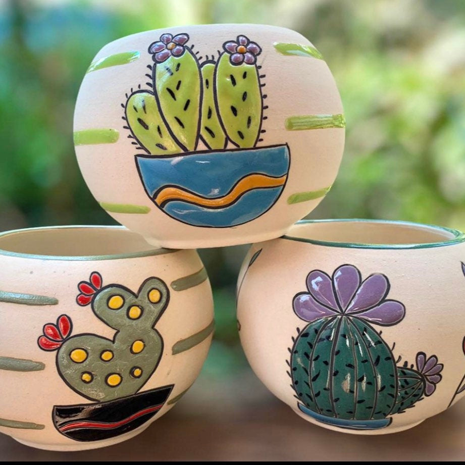 Mini Cactus Planter Pot