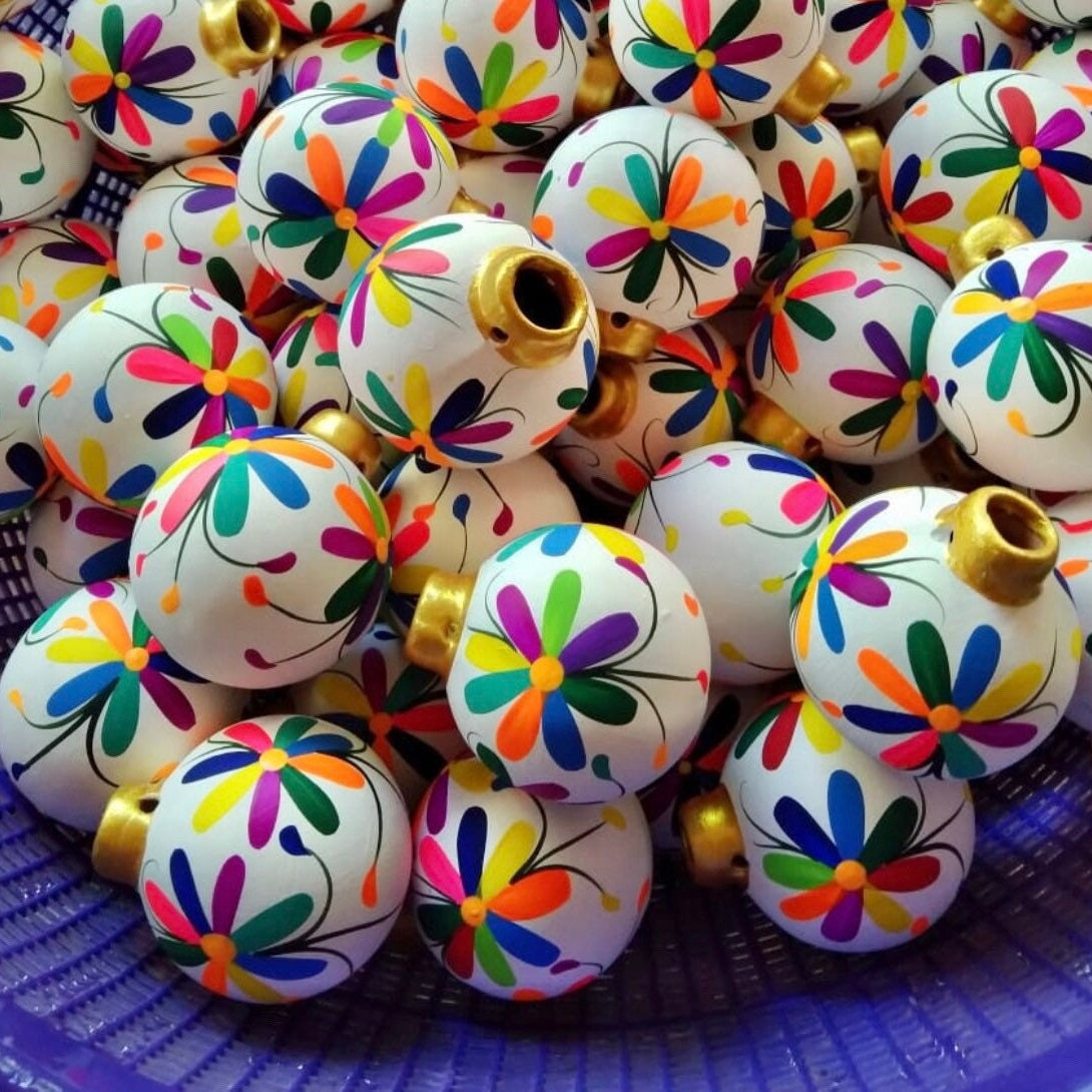 Tenango Hand Painted Mexican Ornament