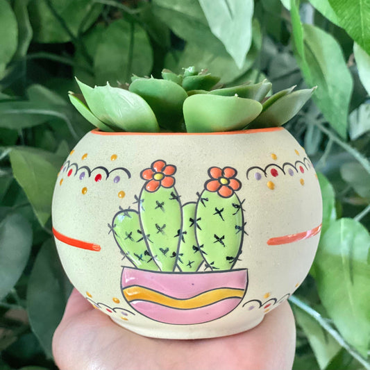 Mini Cactus Planter Pot